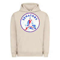 Pigment French Oak vintage washington senators Urban Hoodie - linhVisuals