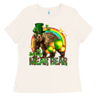 Bone St. Patrick's Day mear bear Ladies Tee - HowdyJamesFarm