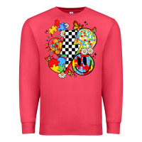 Cardinal retro autism awareness Premium Sweatshirt - JahusDesignShop