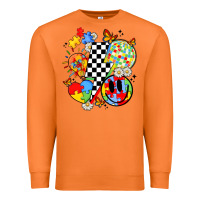 Carrot retro autism awareness Premium Sweatshirt - JahusDesignShop
