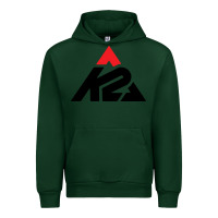 Forest Green k2 ski snowboarding Urban Hoodie - linhVisuals