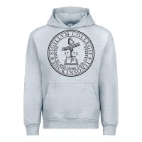 Heather Grey dickinson, college Urban Hoodie - linhVisuals
