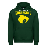 Forest Green houston sabercats Urban Hoodie - linhVisuals