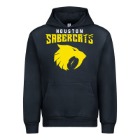 Navy houston sabercats Urban Hoodie - linhVisuals
