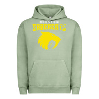Pigment Oil Green houston sabercats Urban Hoodie - linhVisuals
