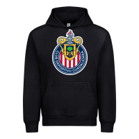 Black guadalajara Femenil Urban Hoodie - linhVisuals