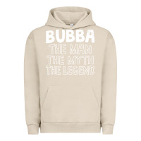 Pigment French Oak bubba, the man, the myth, the legend Urban Hoodie - linhVisuals