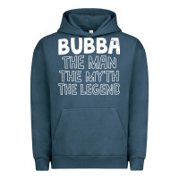 Pigment Midnight Navy bubba, the man, the myth, the legend Urban Hoodie - linhVisuals