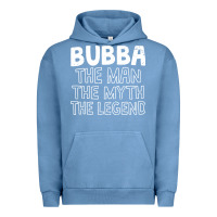 Pigment Pebble Blue bubba, the man, the myth, the legend Urban Hoodie - linhVisuals