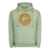 Pigment Oil Green #caamp #by&by Urban Hoodie - linhVisuals