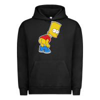 Pigment Black TRIPY BART SIMPSONS Urban Hoodie - linhVisuals
