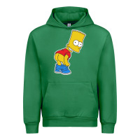 Emerald TRIPY BART SIMPSONS Urban Hoodie - linhVisuals