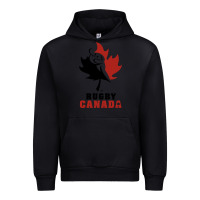 Black canada rugby Urban Hoodie - linhVisuals