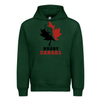 Forest Green canada rugby Urban Hoodie - linhVisuals