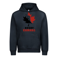 Navy canada rugby Urban Hoodie - linhVisuals