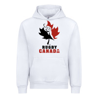 White canada rugby Urban Hoodie - linhVisuals