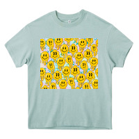 Arona retro smiley faces Heavy Core Tee - TumblerDesignByShophia