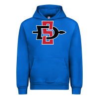 Cobalt san diego state aztecs Urban Hoodie - linhVisuals