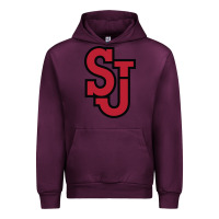 Mauve Wine st. john's red storm Urban Hoodie - linhVisuals