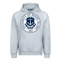 Heather Grey university of rhode island Urban Hoodie - linhVisuals