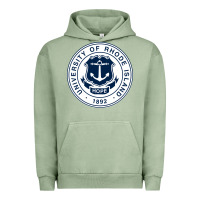 Pigment Oil Green university of rhode island Urban Hoodie - linhVisuals