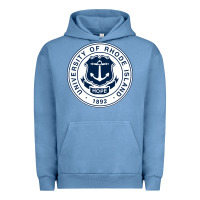 Pigment Pebble Blue university of rhode island Urban Hoodie - linhVisuals