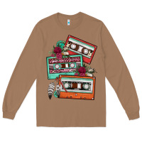 Toasted Coconut cassette floral gemstone Long Sleeve Tee - FaDigitalArtStudio