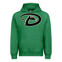 Emerald D Backs Baseball Urban Hoodie - linhVisuals