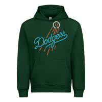 Forest Green The Blue Crew Baseball Urban Hoodie - linhVisuals