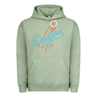 Pigment Oil Green The Blue Crew Baseball Urban Hoodie - linhVisuals