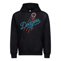 Black The Blue Crew Baseball Urban Hoodie - linhVisuals