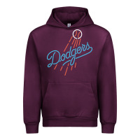 Mauve Wine The Blue Crew Baseball Urban Hoodie - linhVisuals