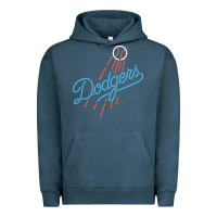 Pigment Midnight Navy The Blue Crew Baseball Urban Hoodie - linhVisuals