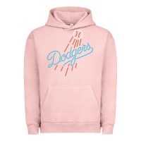 Pigment Salmon The Blue Crew Baseball Urban Hoodie - linhVisuals