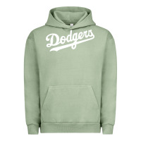 Pigment Oil Green The Blue Crew Baseball Urban Hoodie - linhVisuals