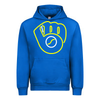Cobalt The Brew Crew Baseball Urban Hoodie - linhVisuals