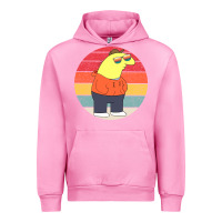 Fuchsia Pink smiling friends Urban Hoodie - linhVisuals