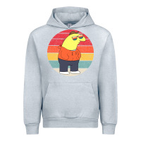Heather Grey smiling friends Urban Hoodie - linhVisuals