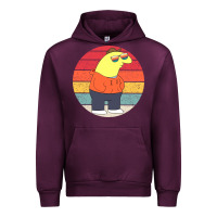 Mauve Wine smiling friends Urban Hoodie - linhVisuals