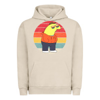 Pigment French Oak smiling friends Urban Hoodie - linhVisuals