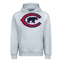 Heather Grey The Cubbies Baseball Urban Hoodie - linhVisuals