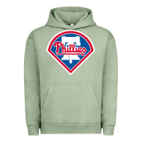 Pigment Oil Green The Phils Baseball Merch Urban Hoodie - linhVisuals