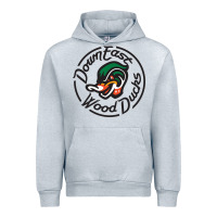 Heather Grey Down East Wood Ducks Urban Hoodie - linhVisuals