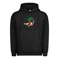 Pigment Black Down East Wood Ducks Urban Hoodie - linhVisuals