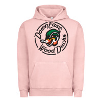 Pigment Salmon Down East Wood Ducks Urban Hoodie - linhVisuals