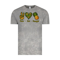 Cloud Rock Peace Love Pineapple Vintage Tee - Jasminsmagicworld