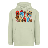 Matcha game day baseball Heavyweight Hoodie - JahusDesignShop