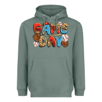 Sage game day baseball Heavyweight Hoodie - JahusDesignShop