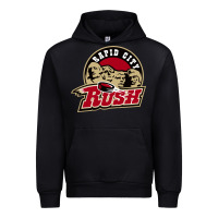 Black Rapid City Rush Urban Hoodie - linhVisuals