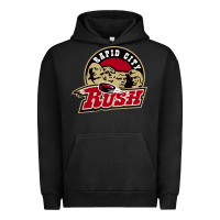 Pigment Black Rapid City Rush Urban Hoodie - linhVisuals